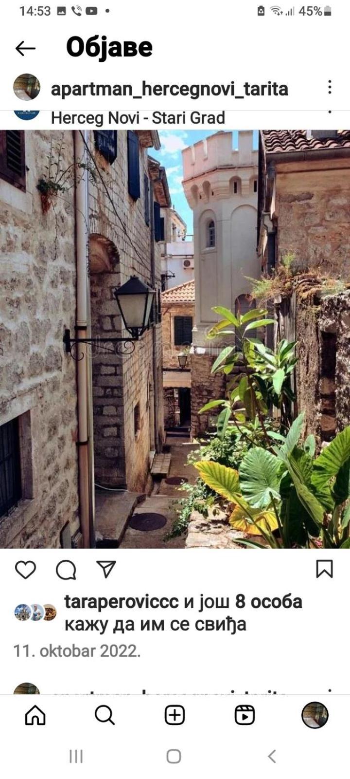 Apartment Tarita Herceg Novi Dış mekan fotoğraf